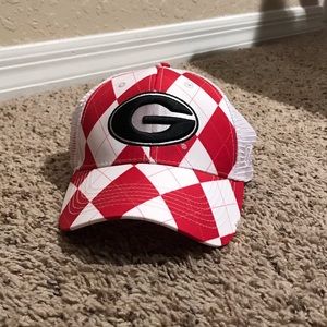 NWOT Georgia Bulldogs Check Hat